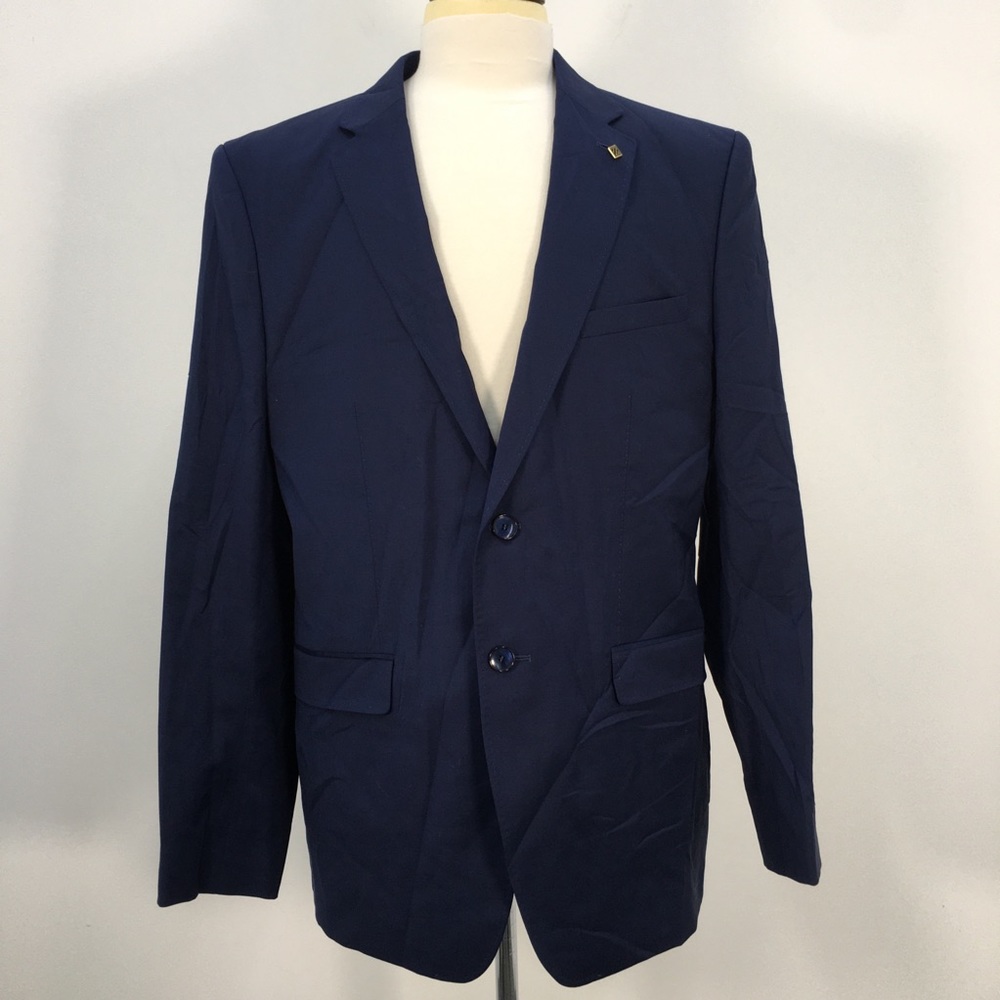 NWT Ted Baker Dark Blue Debonair Suit Blazer Jacket